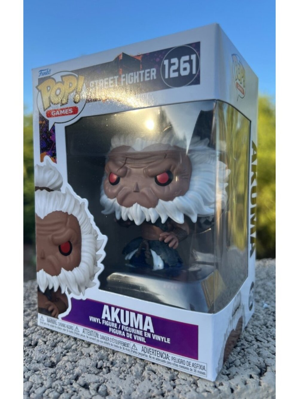Funko Pop Games - Street Fighter - Akuma  (#1261, NEW)